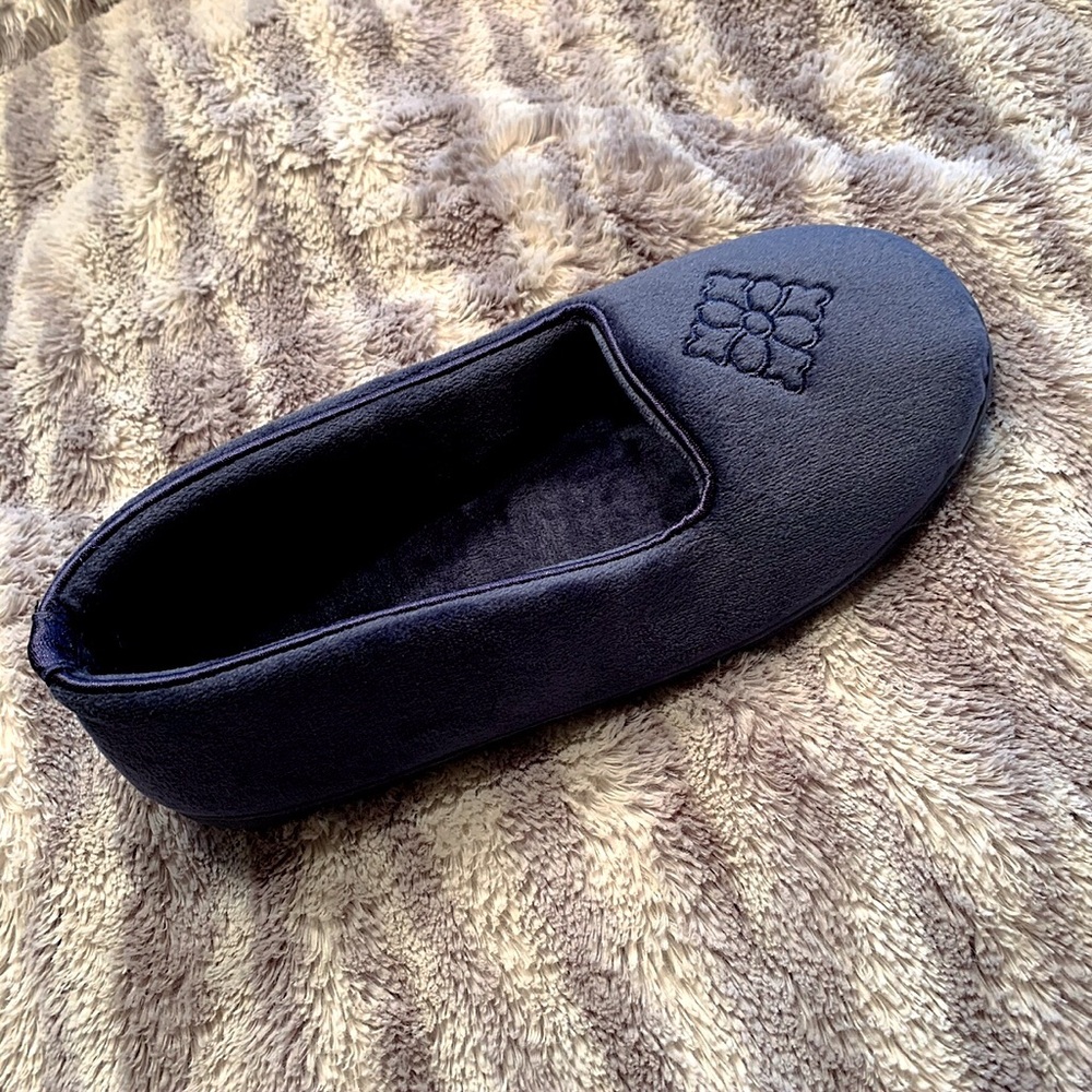 Dearforms Memory Foam Velour Slippers 3/$20